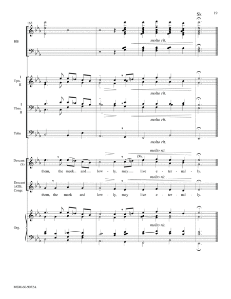 The Church's One Foundation (Full Score)