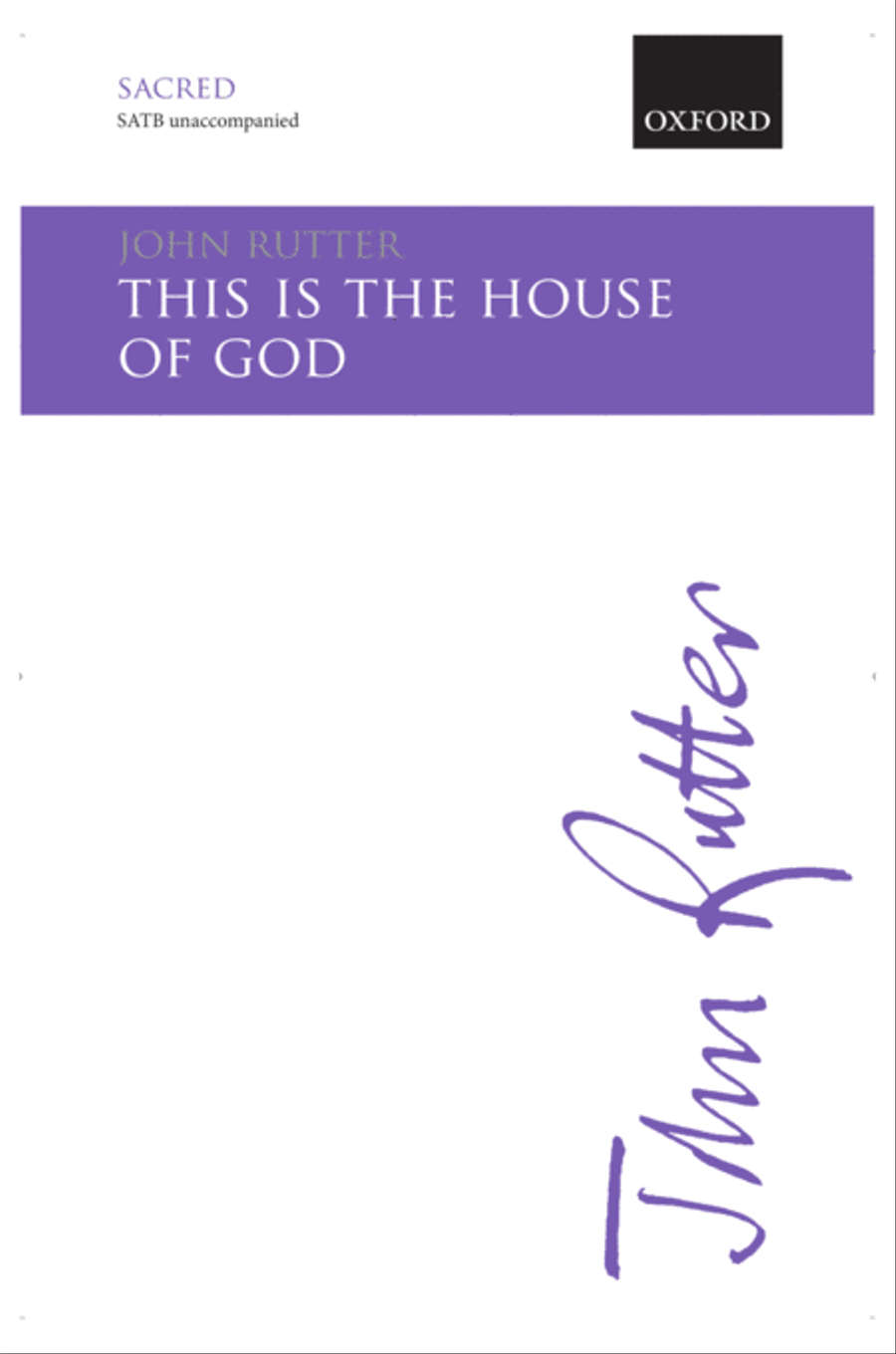 This is the house of God 4-Part scores gallery preview page 1