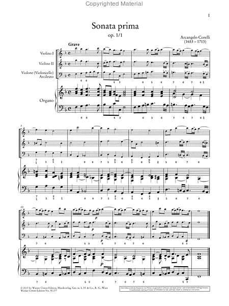 Triosonaten Vol. 1