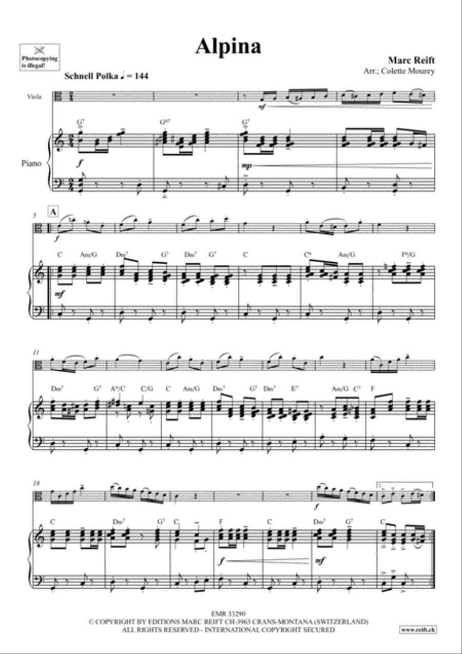Alpina Viola scores gallery preview page 4