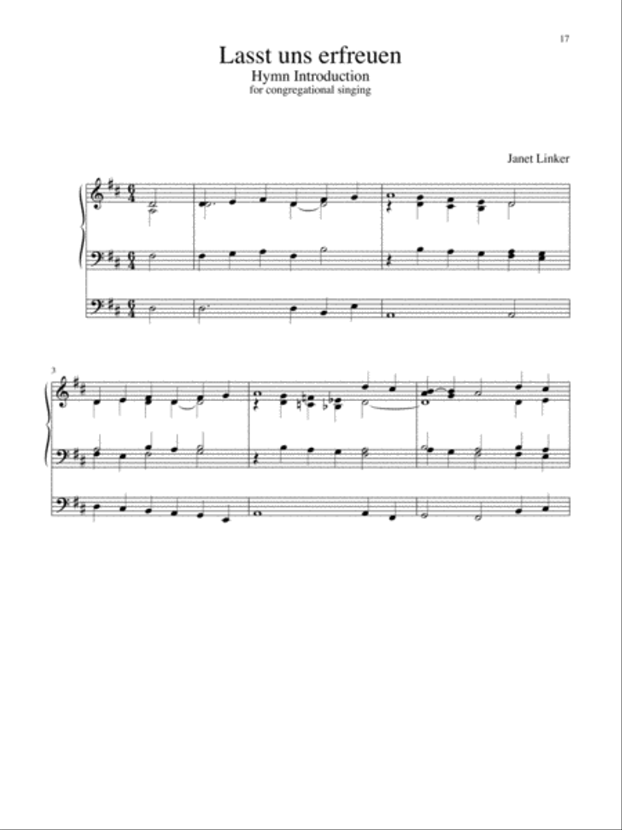 Variations on All Creatures of Our God and King Organ scores gallery preview page 7