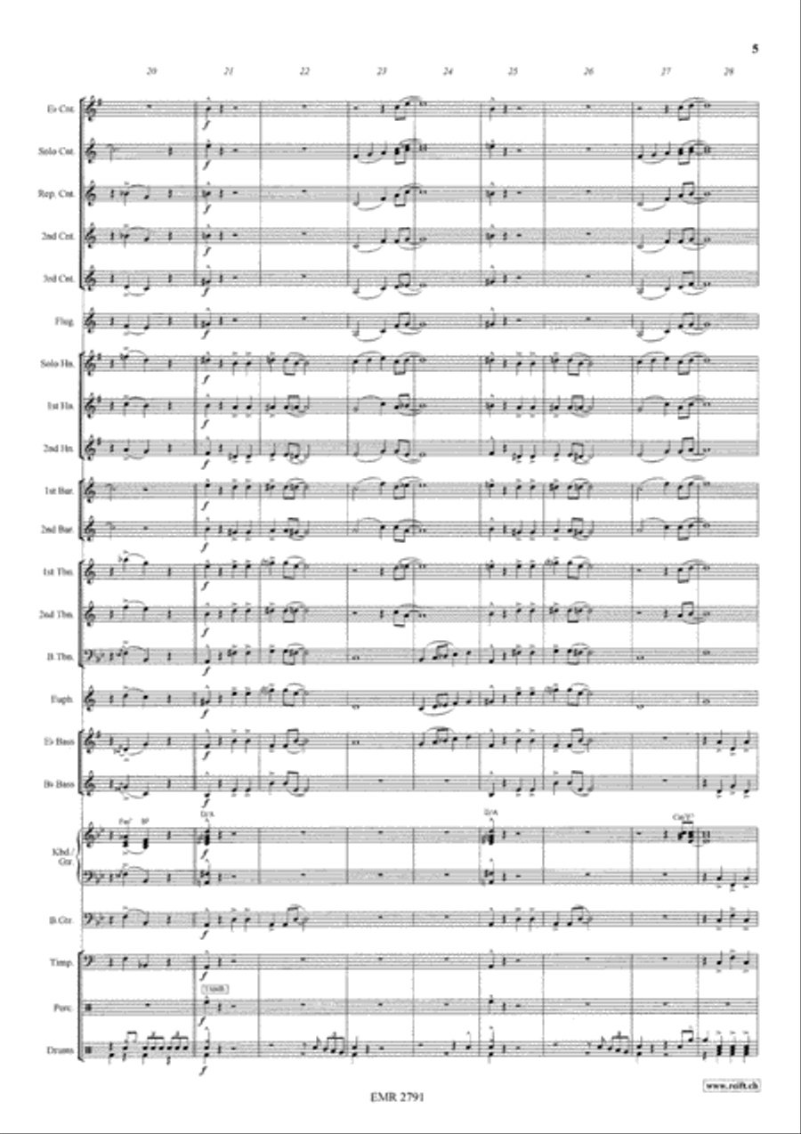 I Got Rhythm I Got Rhythm Brass Band scores gallery preview page 6
