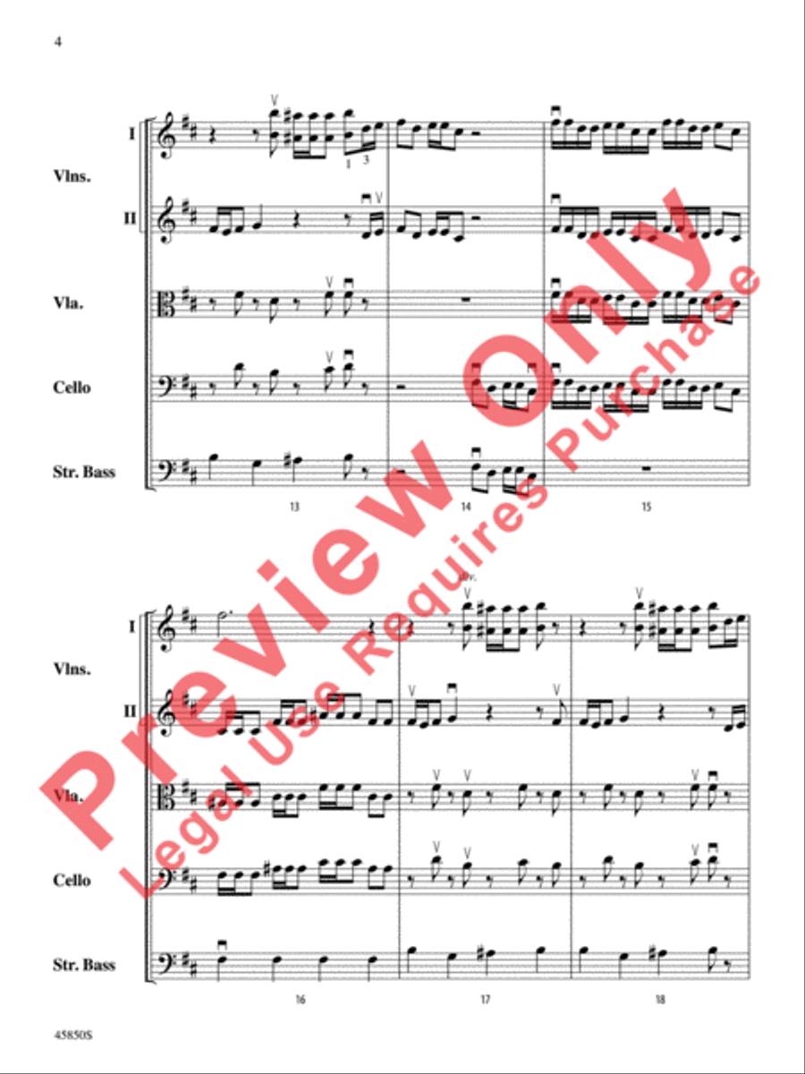 A Danny Elfman Spooktacular String Orchestra scores gallery preview page 5