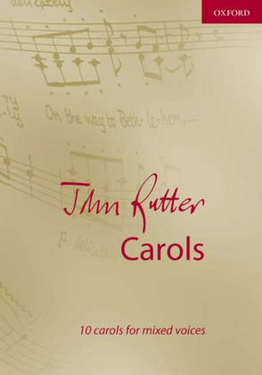 Book cover for John Rutter Carols