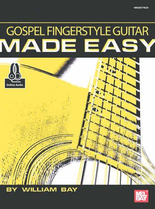 Book cover for Gospel Fingerstyle Guitar Made Easy