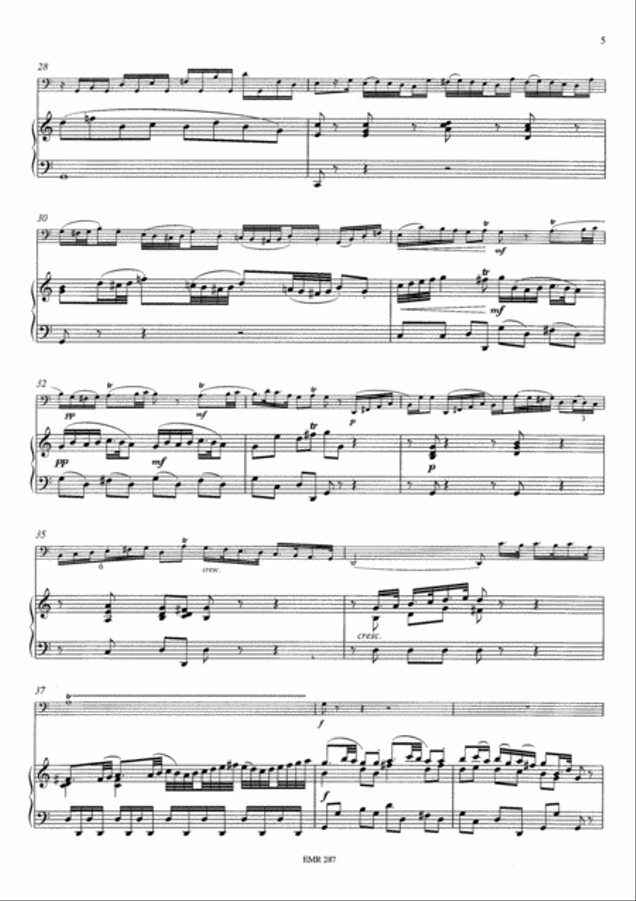 Concerto Bassoon Solo scores gallery preview page 13