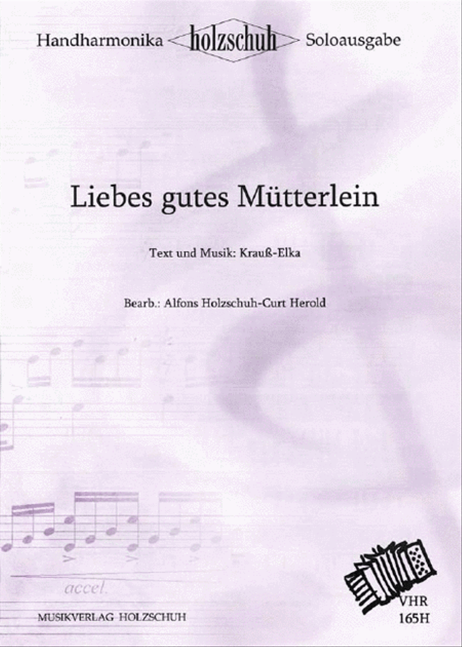 Liebes gutes Mütterlein, Tango