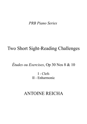 PRB Piano Series - Two Short Sight-Reading Challenges [Clefs / Enharmonic] (Reicha)