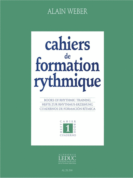 Cahiers De Formation Rythmique Vol.1 (book)