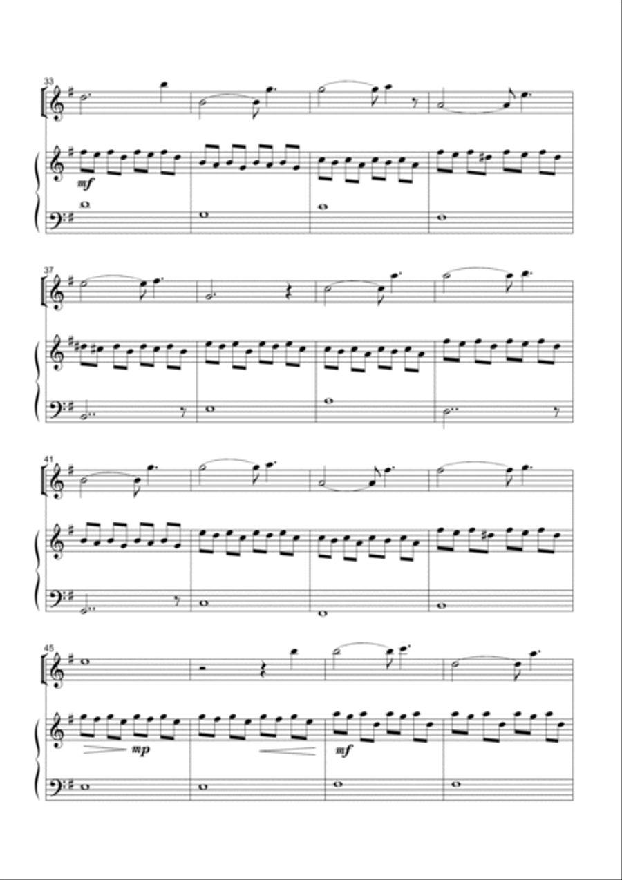 L´Angelo, Stolpersteine Variations Violin Solo scores gallery preview page 3