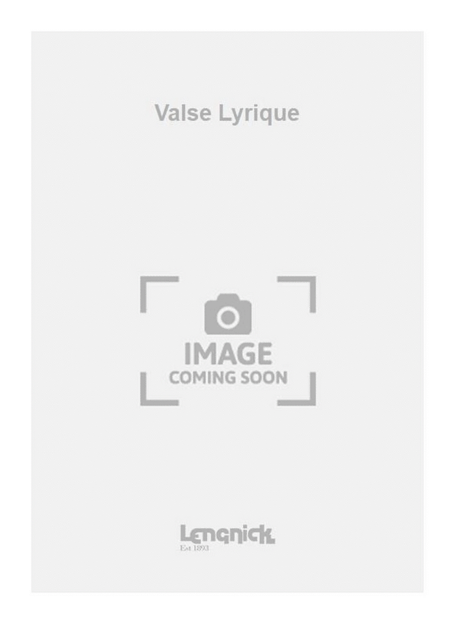 Valse Lyrique Valse Lyrique Piano Solo scores gallery preview page 1