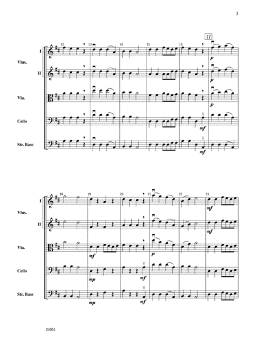 Keemo Kymo String Orchestra scores gallery preview page 3