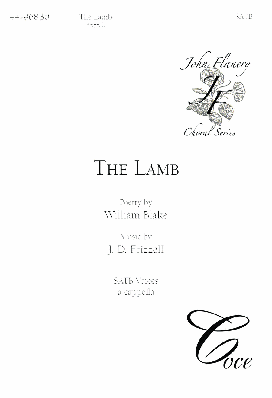 The Lamb 4-Part scores gallery preview page 1