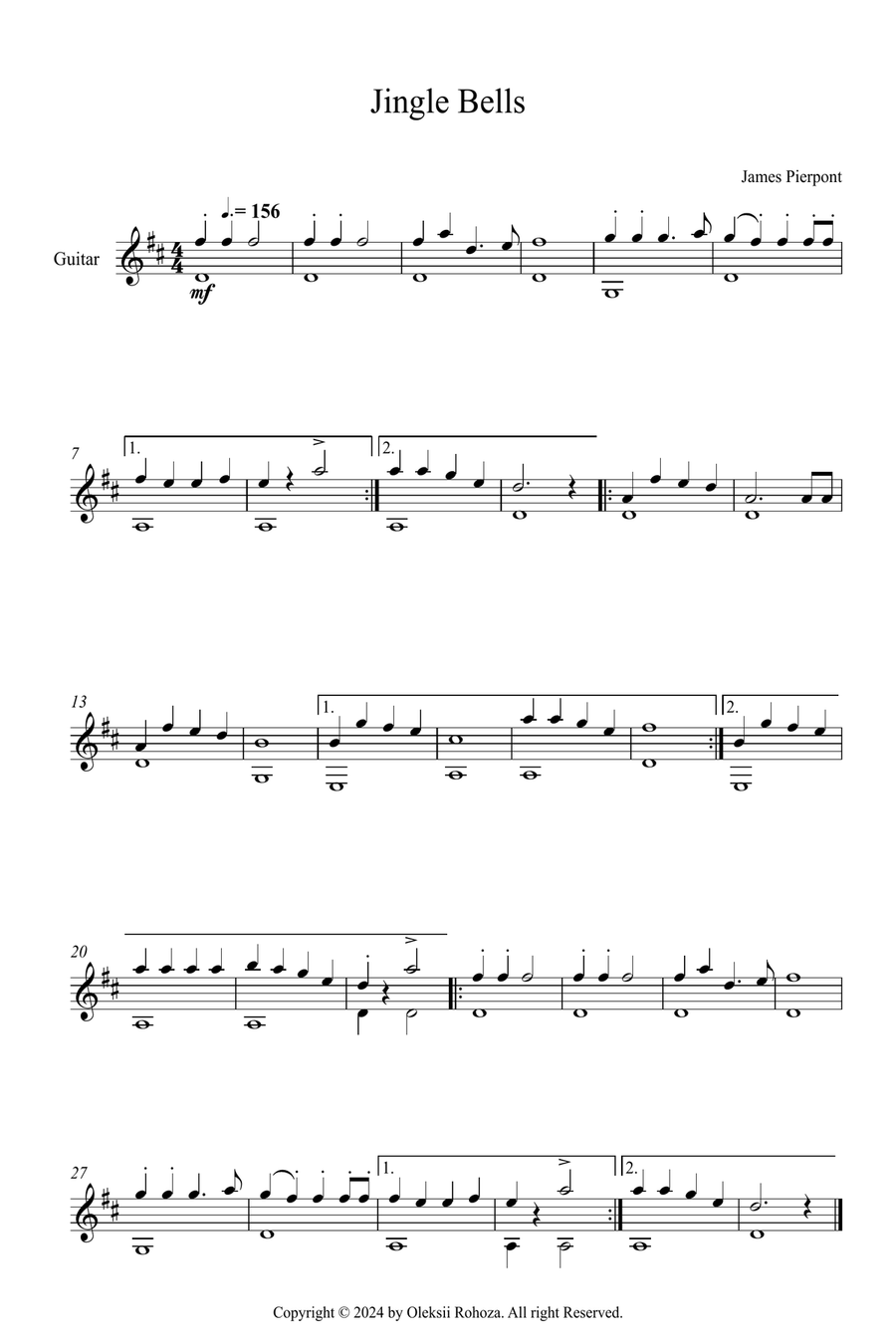10 Christmas Songs For Acoustic Guitar Acoustic Guitar scores gallery preview page 2