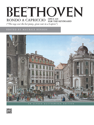 Book cover for Rondo a capriccio, Op. 129