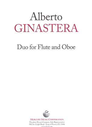 Book cover for Duo For Flute And Oboe