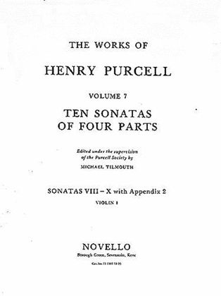 10 Sonatas Of Four Parts