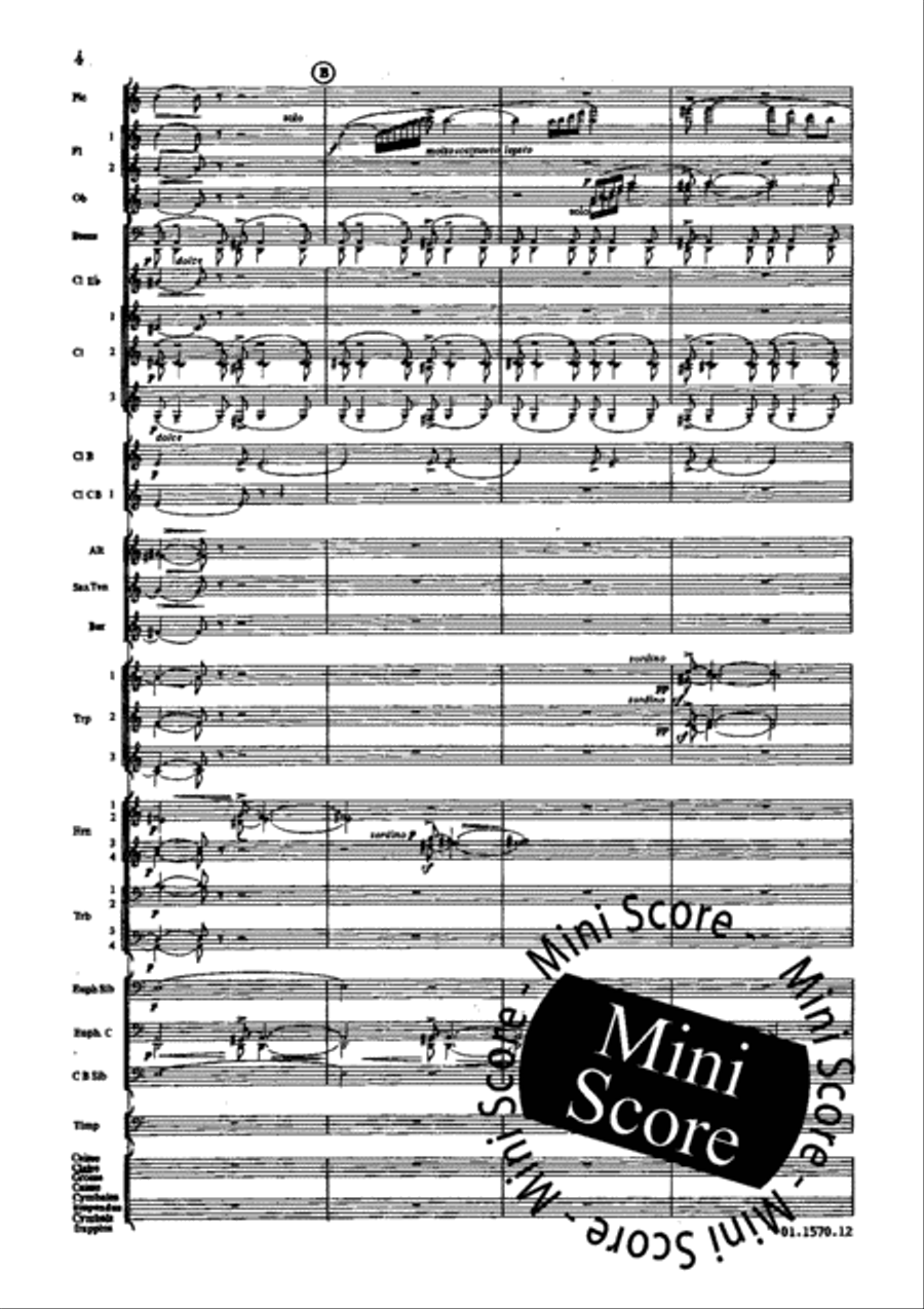 Poeme du Feu Concert Band scores gallery preview page 10