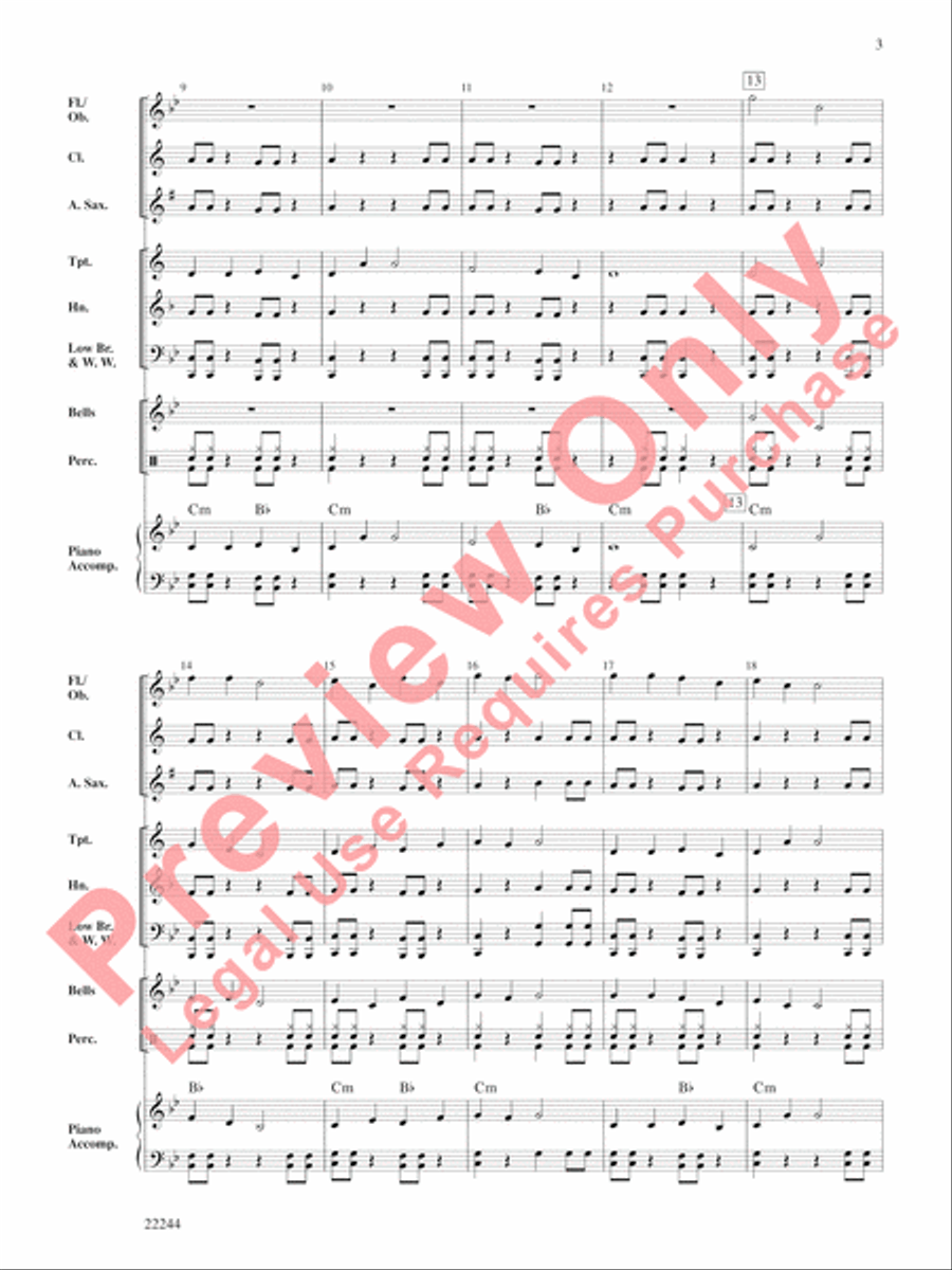 The Lost Kingdom Concert Band scores gallery preview page 4