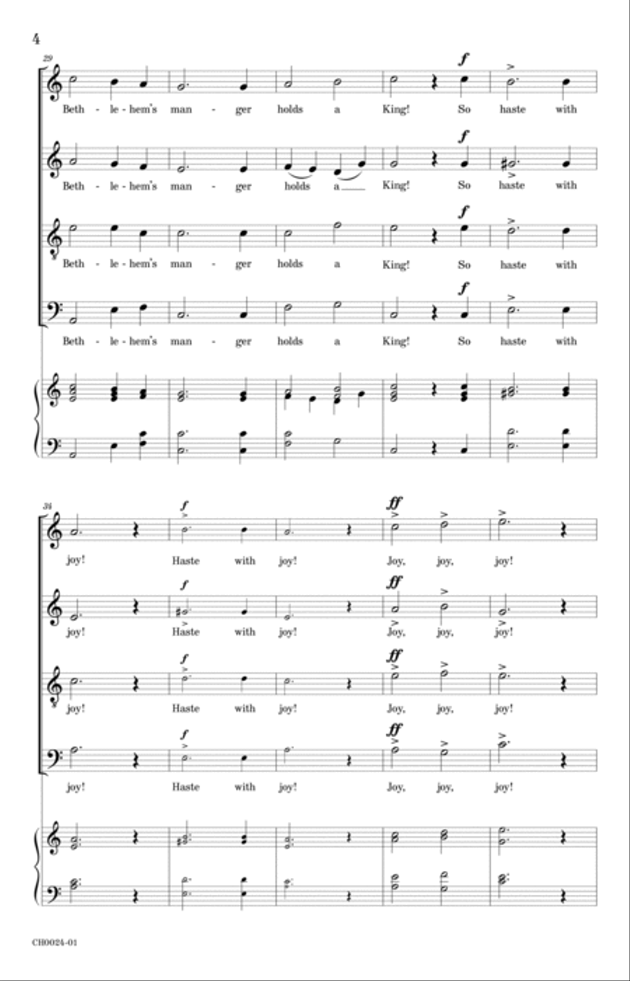 While by my Sheep 4-Part scores gallery preview page 6