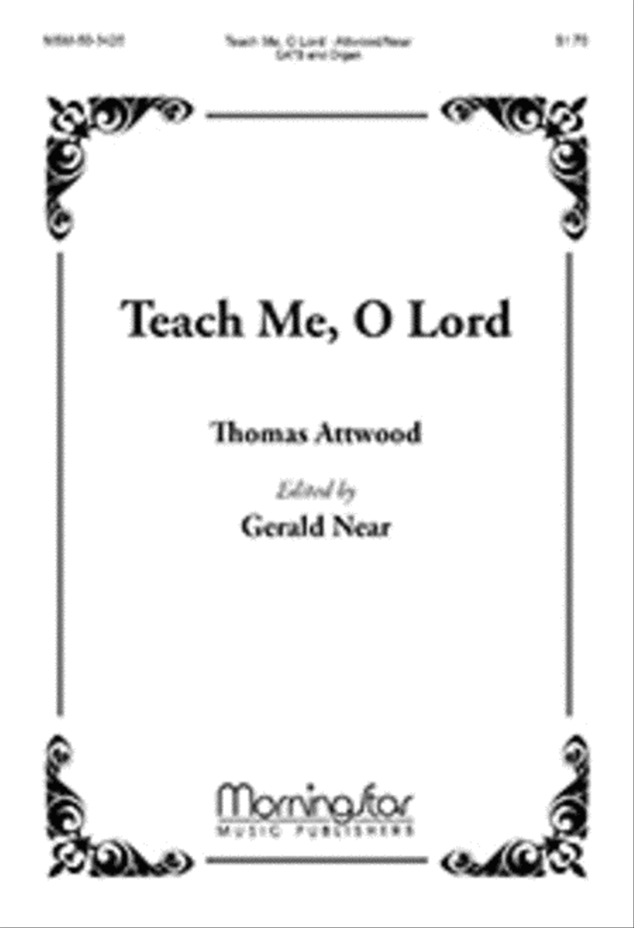 Teach Me, O Lord Teach Me, O Lord 4-Part scores gallery preview page 1