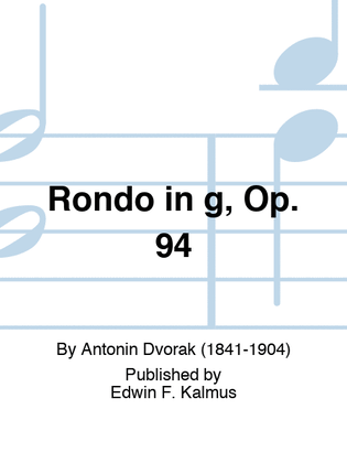 Rondo in g, Op. 94