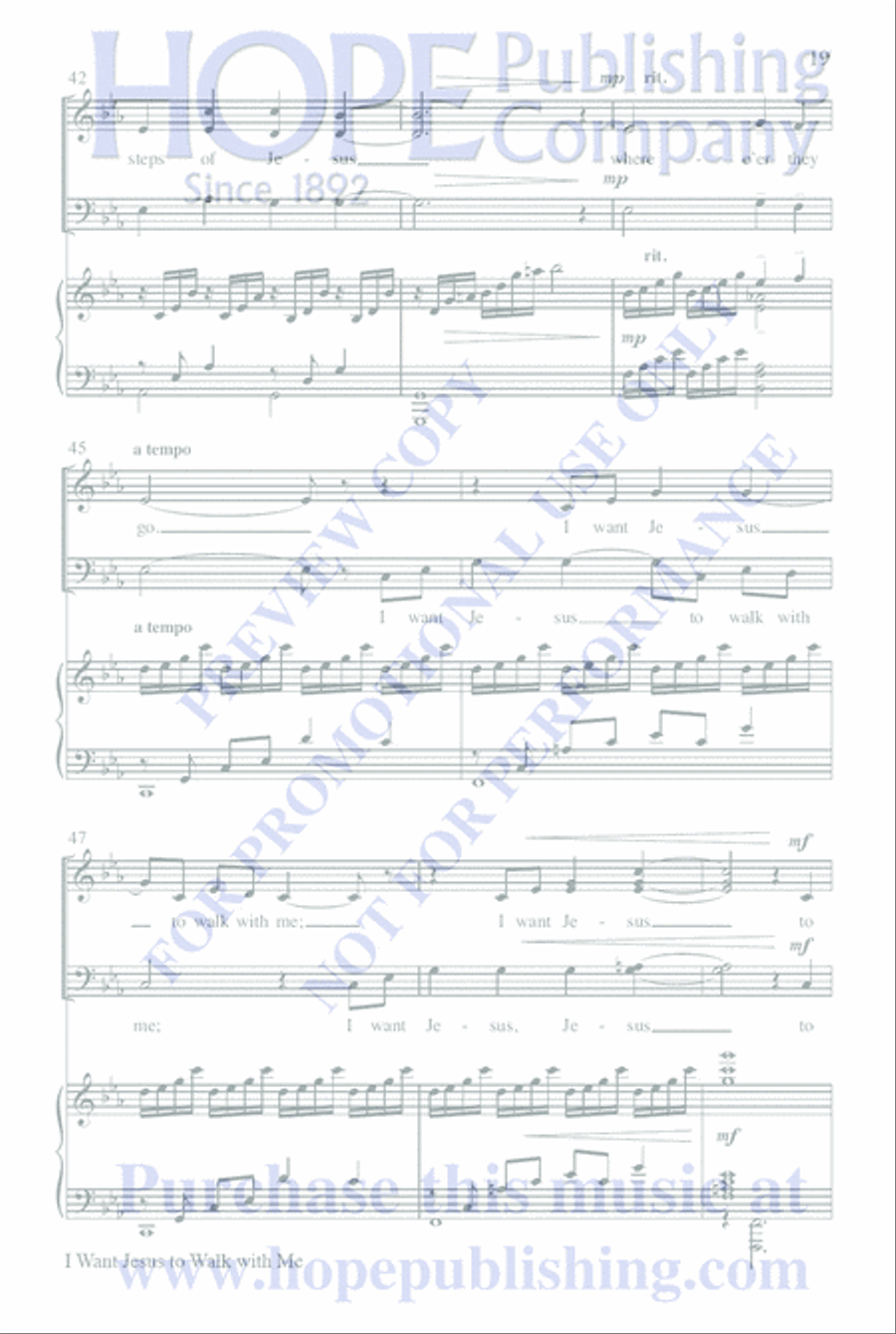 Who Is Jesus? 4-Part scores gallery preview page 43