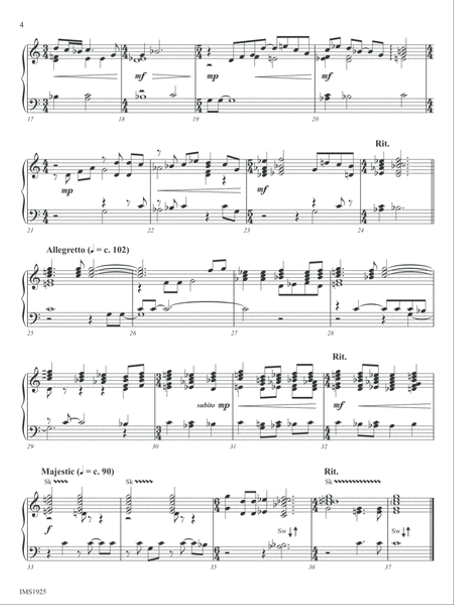 Exaltations Handbell Choir scores gallery preview page 4