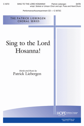 Book cover for Sing to the Lord Hosanna!