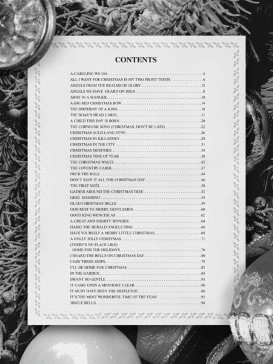 Dan Coates Complete Christmas Music Collection - Easy Piano Voice scores gallery preview page 2