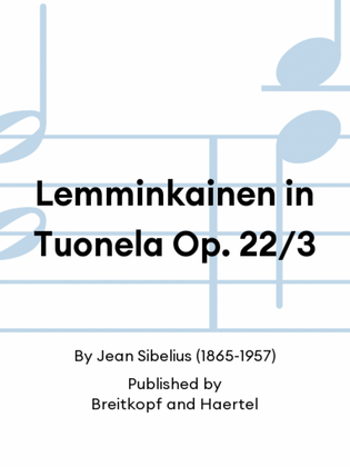 Book cover for Lemminkainen in Tuonela Op. 22/3
