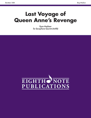 Book cover for Last Voyage of Queen Anne's Revenge