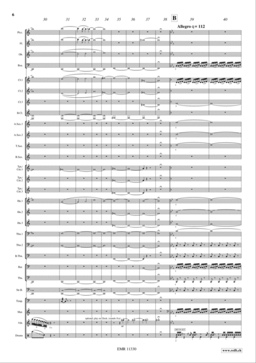 Blade Runner Concert Band scores gallery preview page 7