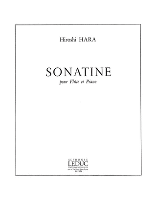 Book cover for Sonatine (flute & Piano)