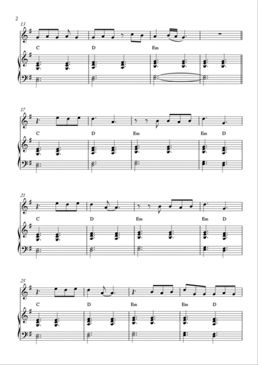 Chemtrails Over The Country Club Violin Solo scores gallery preview page 4