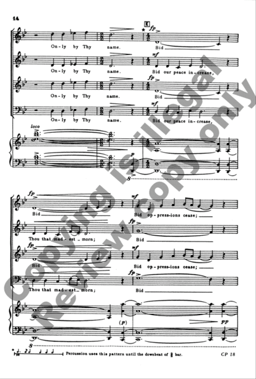 Dirge for the Savior Dirge for the Savior 4-Part scores gallery preview page 26