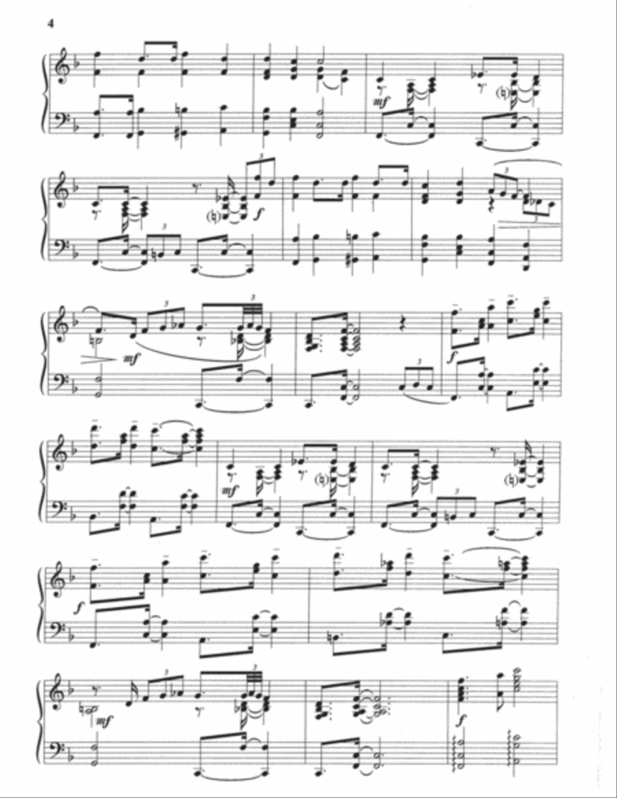 Keyboard for Christmas, A-Digital Download Piano Solo scores gallery preview page 6