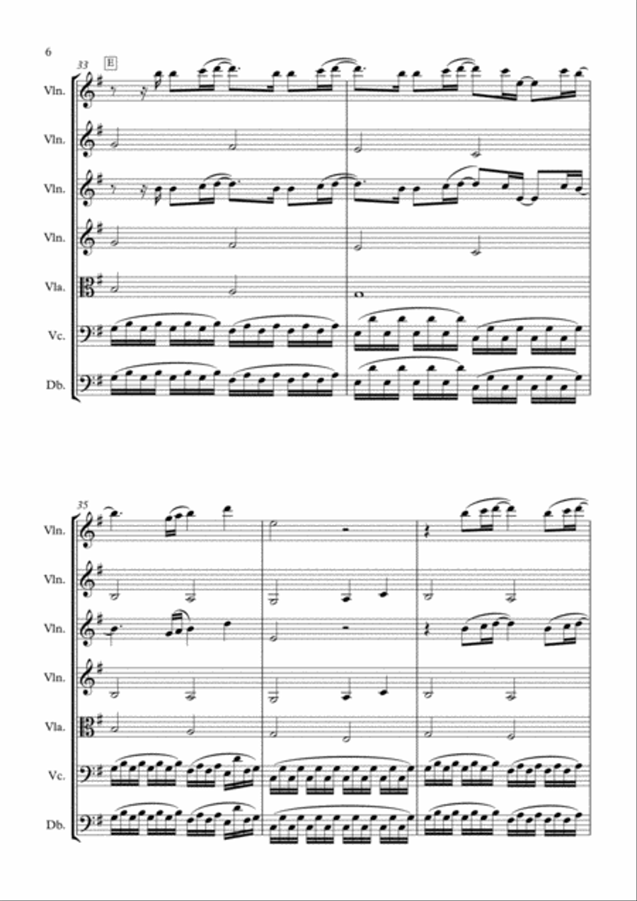 A Million Dreams A Million Dreams Small Ensemble scores gallery preview page 6
