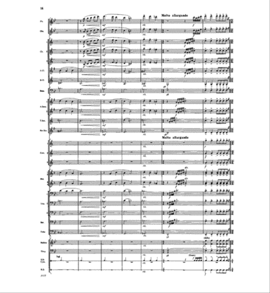 Majestia Concert Band scores gallery preview page 14