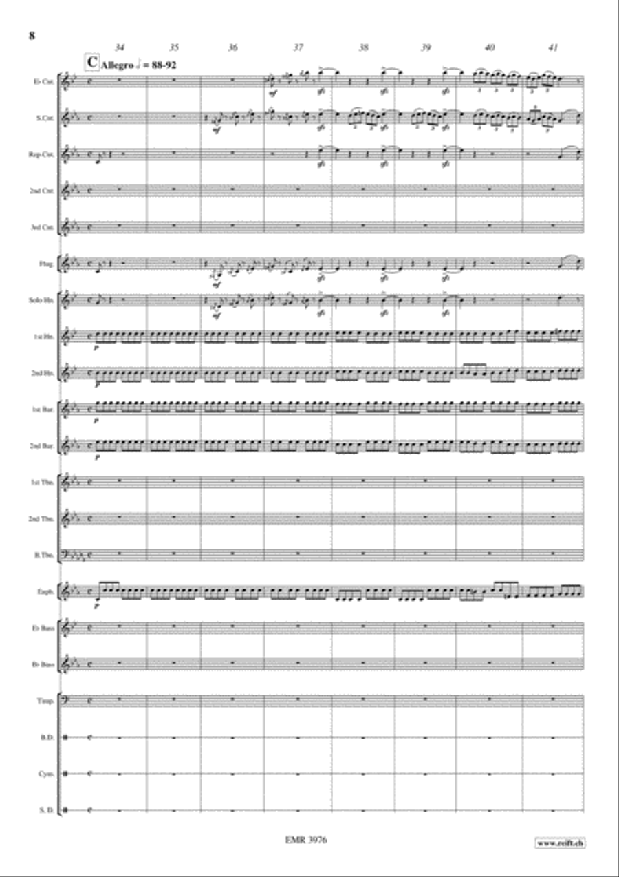 Light Cavalry Light Cavalry Brass Band scores gallery preview page 9