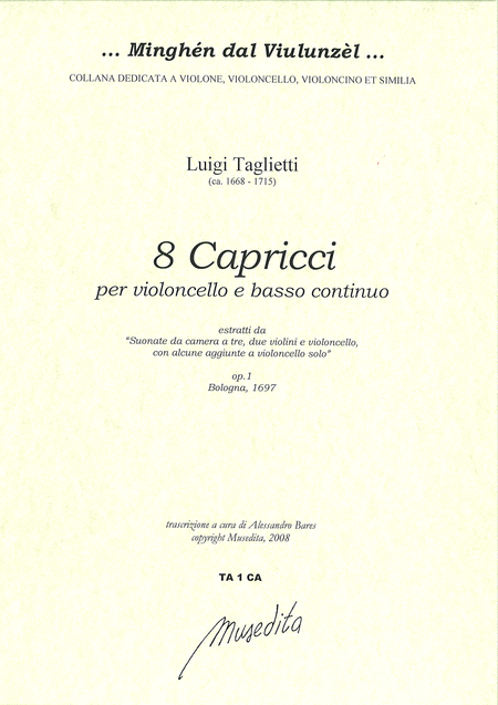 8 Capricci (Bologna, 1697)