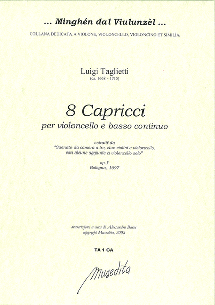 8 Capricci (Bologna, 1697)