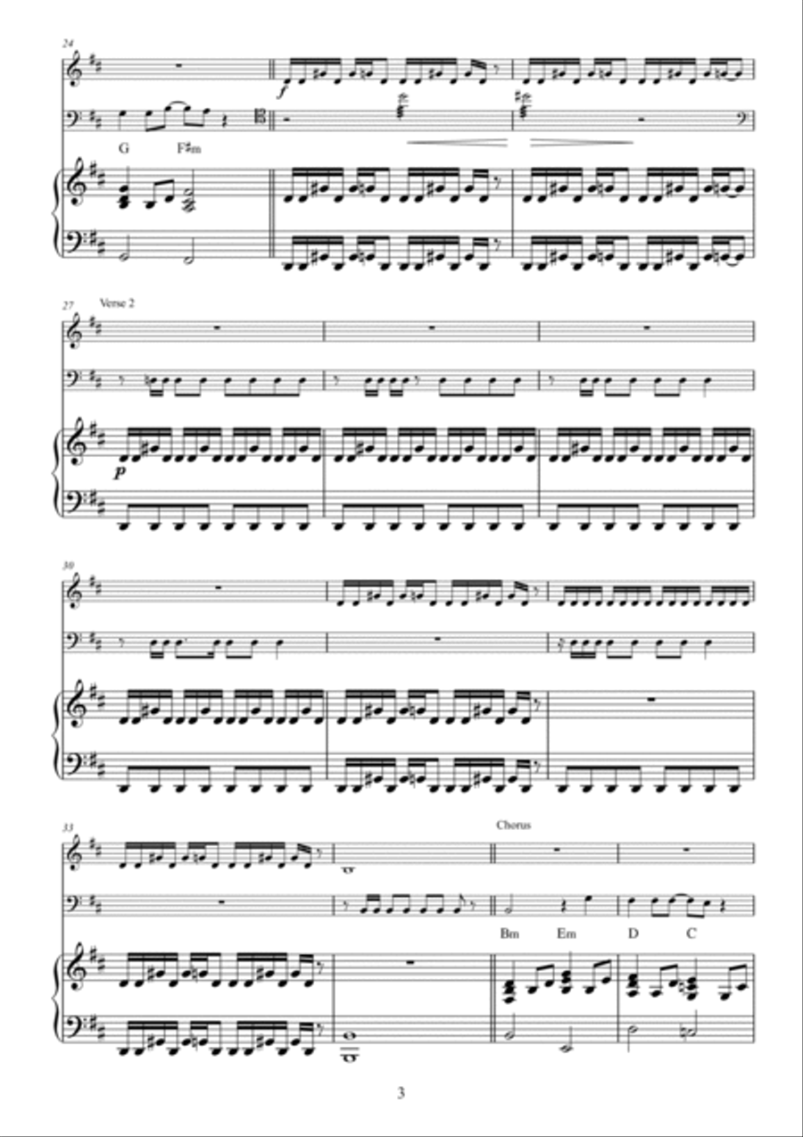 Sonne Sonne String Duet scores gallery preview page 3