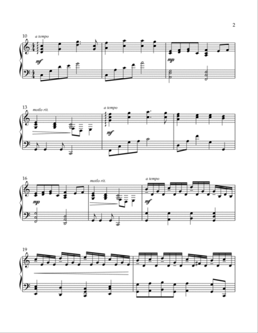 Christ the Lord Is Risen Christ the Lord Is Risen Piano Solo scores gallery preview page 3