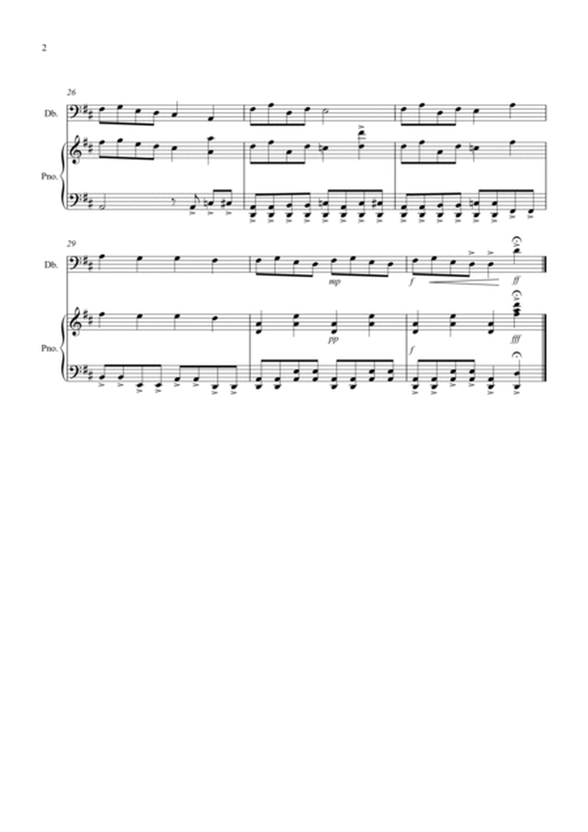 Handel Rocks! for Double Bass and Piano image number null