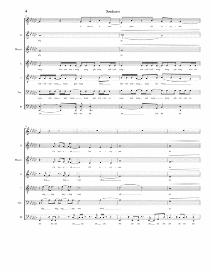 Soulmate 4-Part scores gallery preview page 4