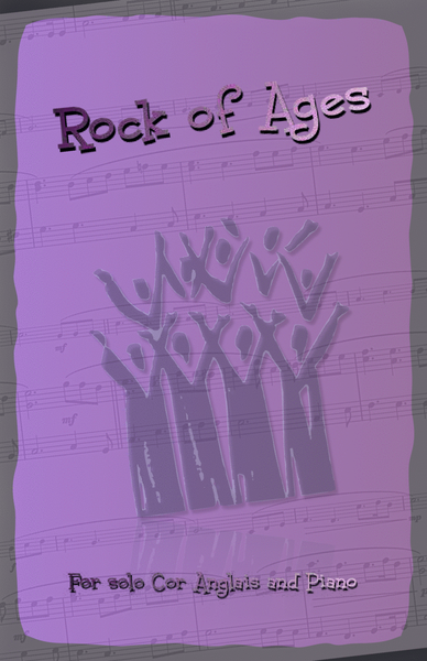 Rock of Ages, Gospel Hymn for Cor Anglais and Piano