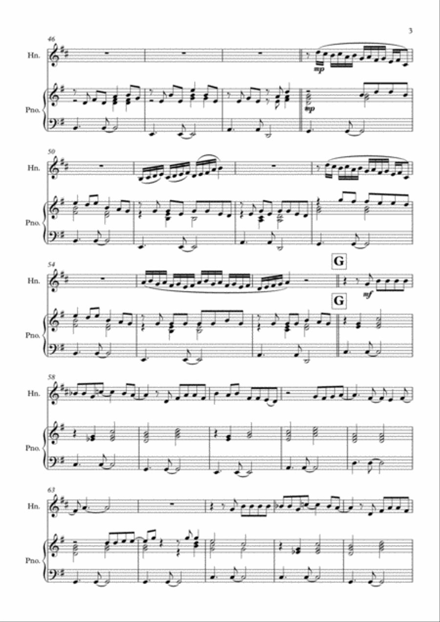 Round And Round Horn scores gallery preview page 3