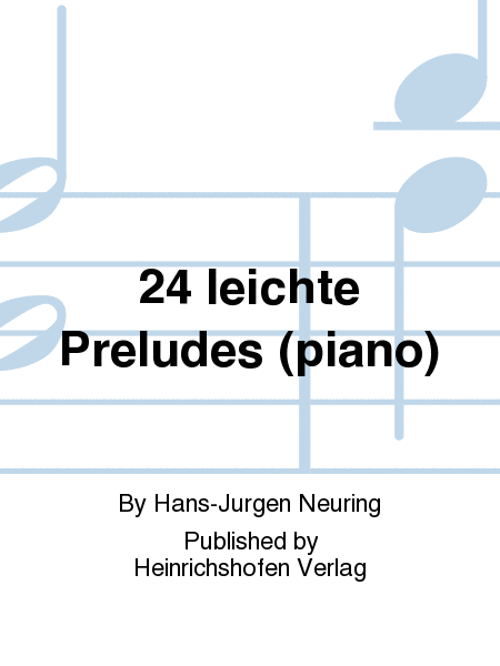 24 leichte Preludes