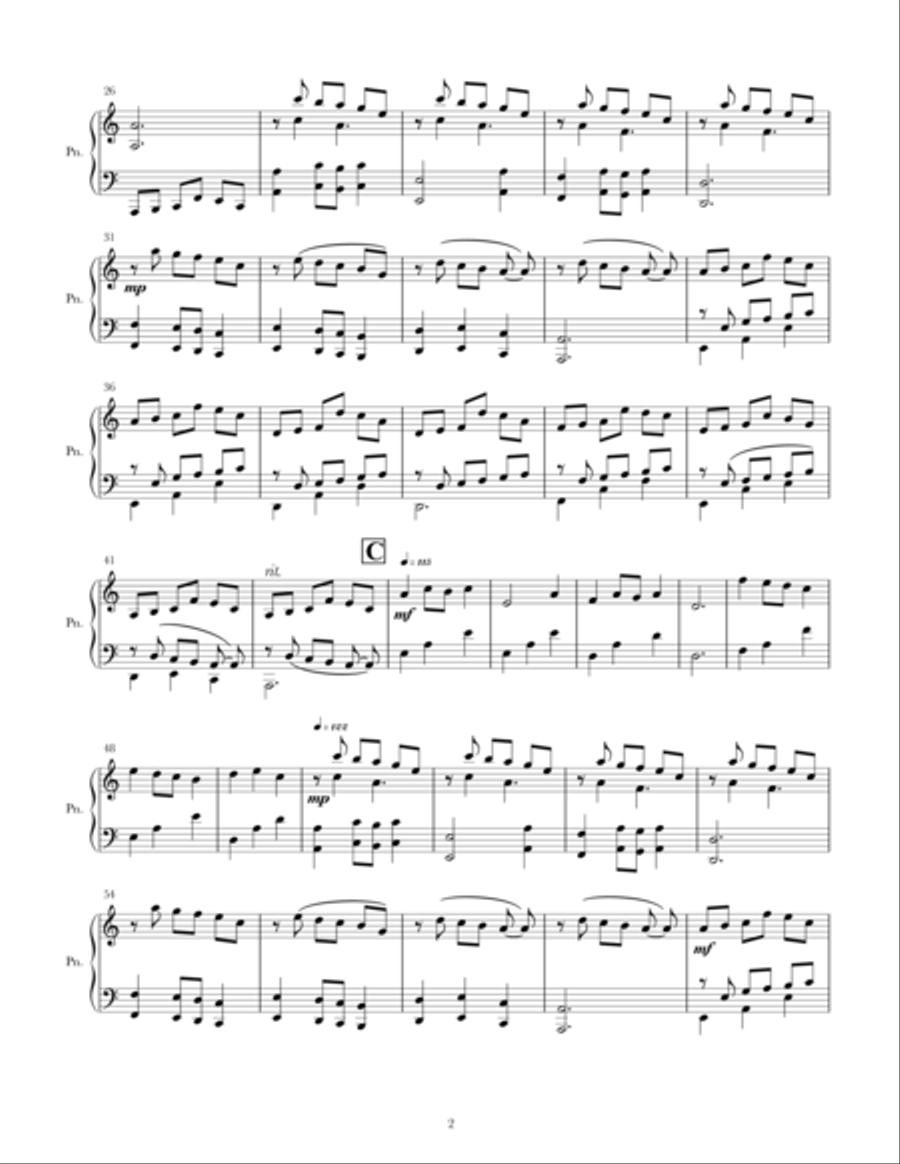 Earl Grey Morning Piano Solo scores gallery preview page 2